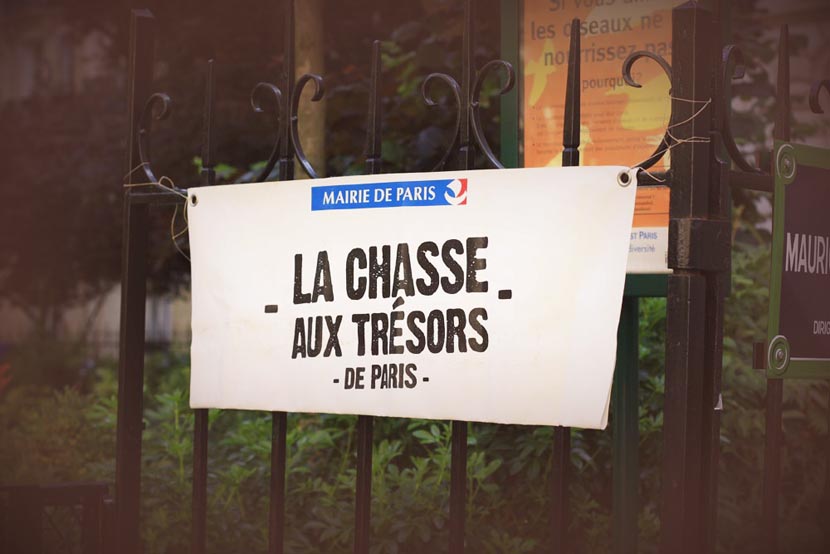 Chasse aux trésors de Paris