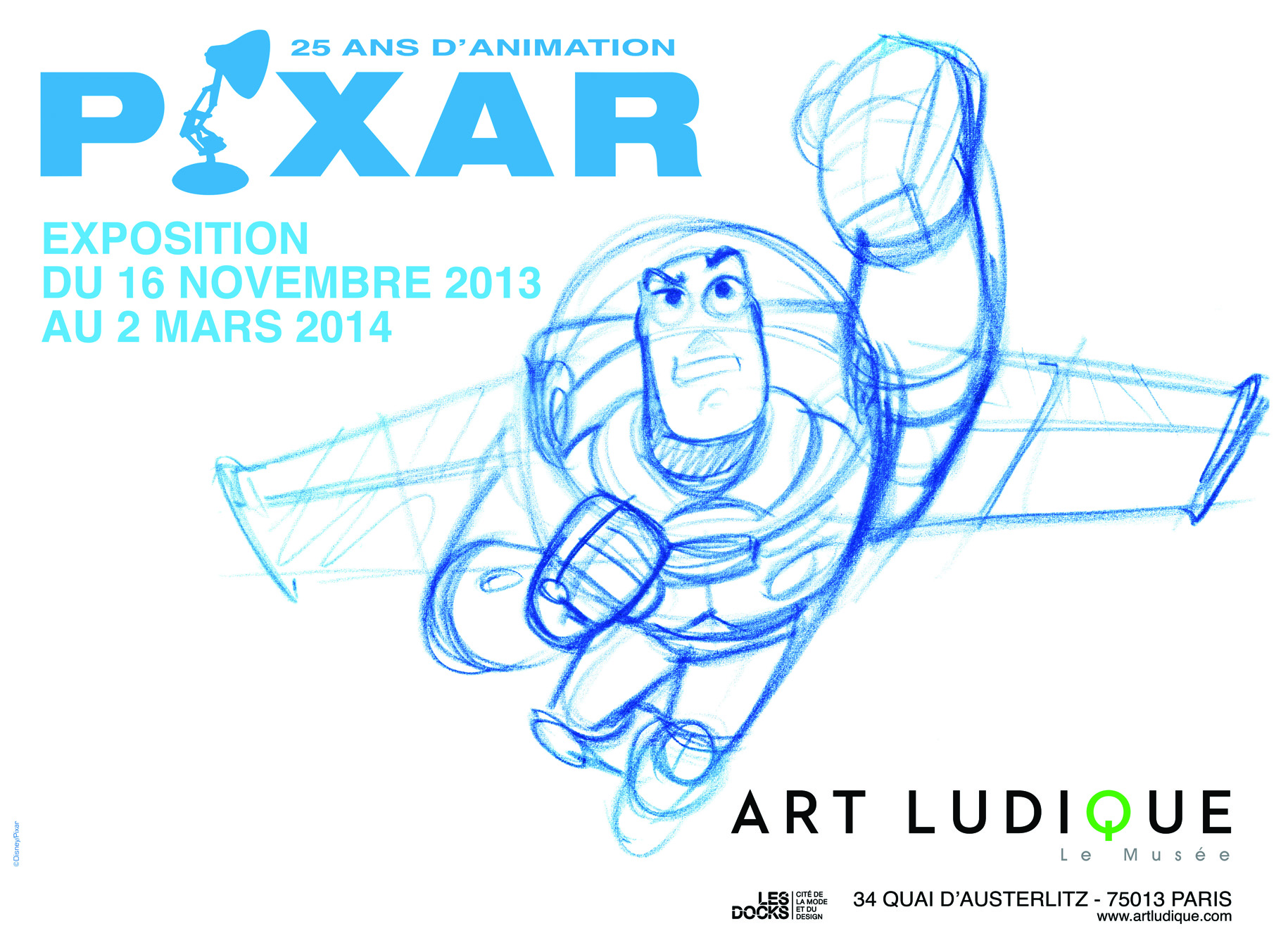 Exposition Pixar, Musée Art Ludique