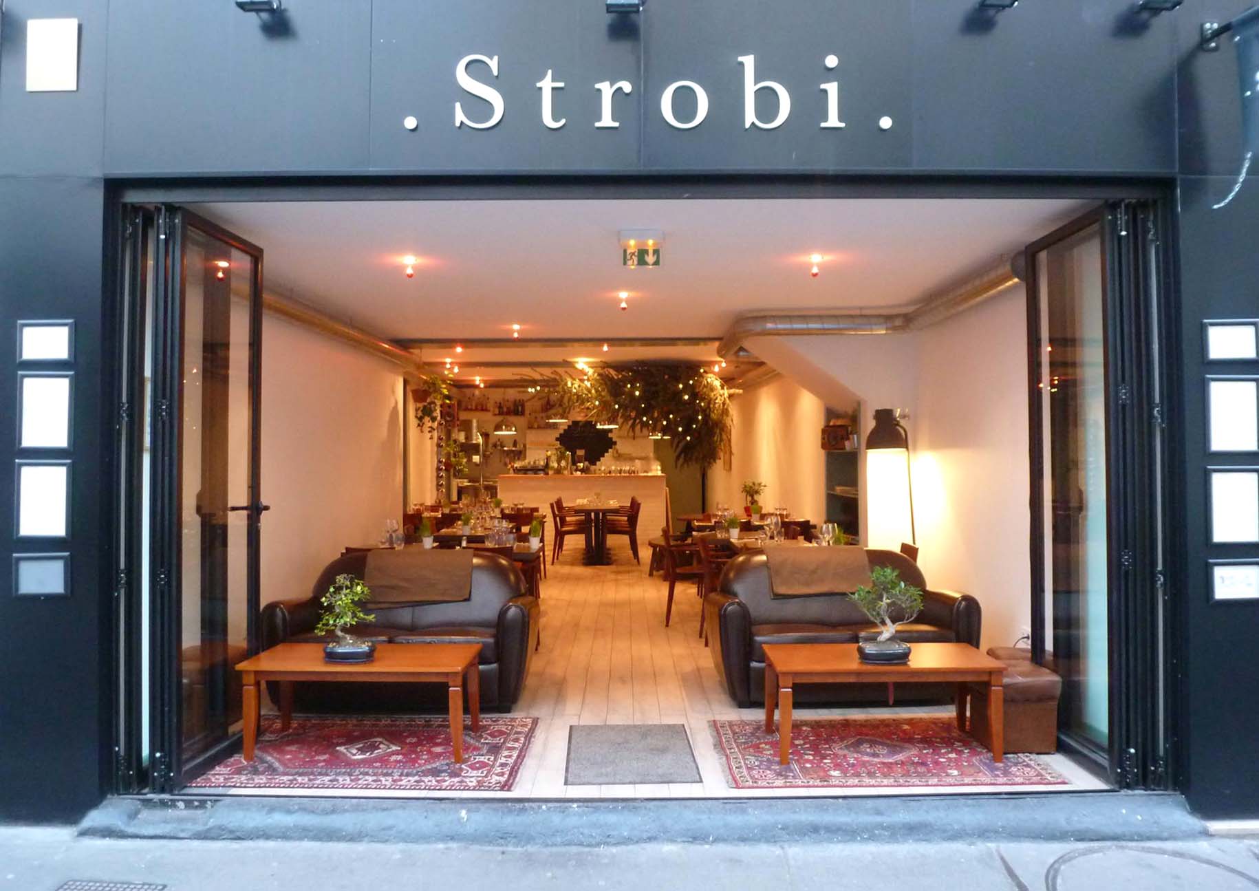 Strobi, bistro contemporain à Paris